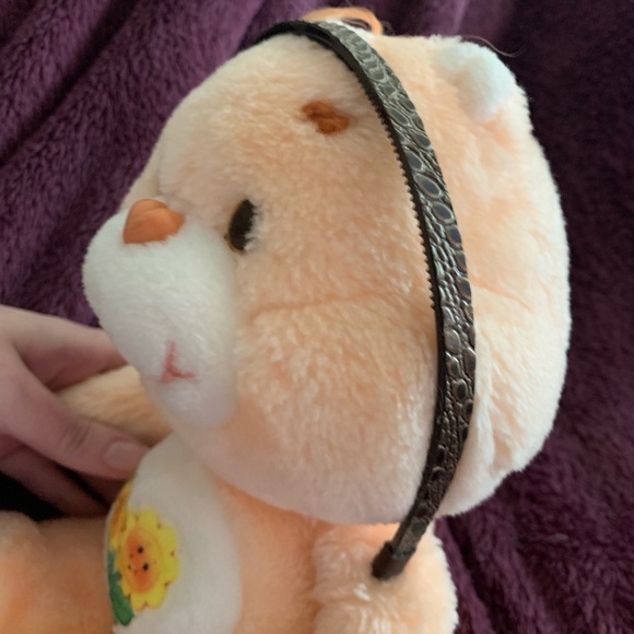 EUC brown faux snakeskin headband - Picture 2 of 7